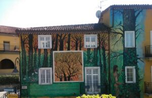 Murales Rumita di Luciano La Torre a Satriano di Lucania, Potenza